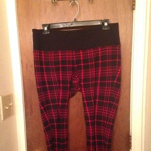 Plaid Leggings